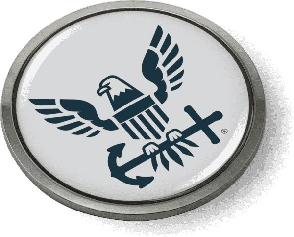 U.S. Navy Eagle and Anchor Emblem (w/b)